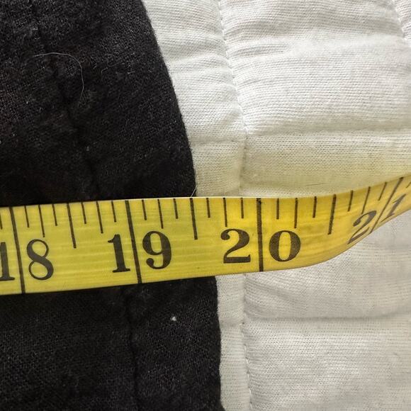 FREE PEOPLE Womens Dress Black Vintage Summer Midi Tie Front Whimsigoth *XS - Picture 11 of 12